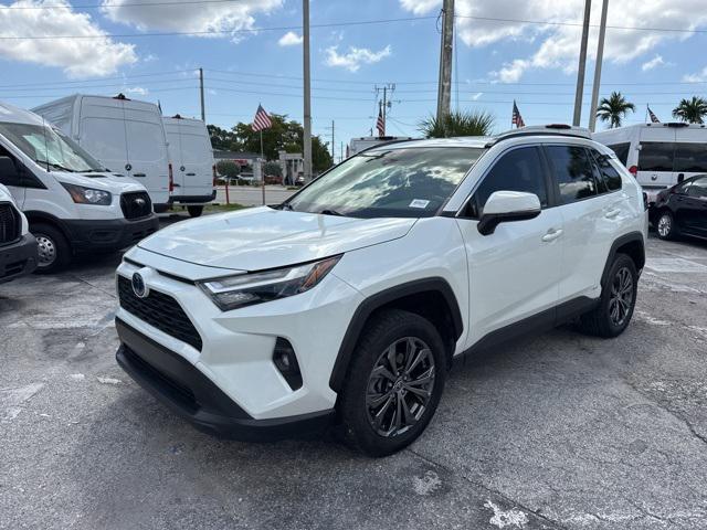 used 2022 Toyota RAV4 Hybrid car, priced at $27,888