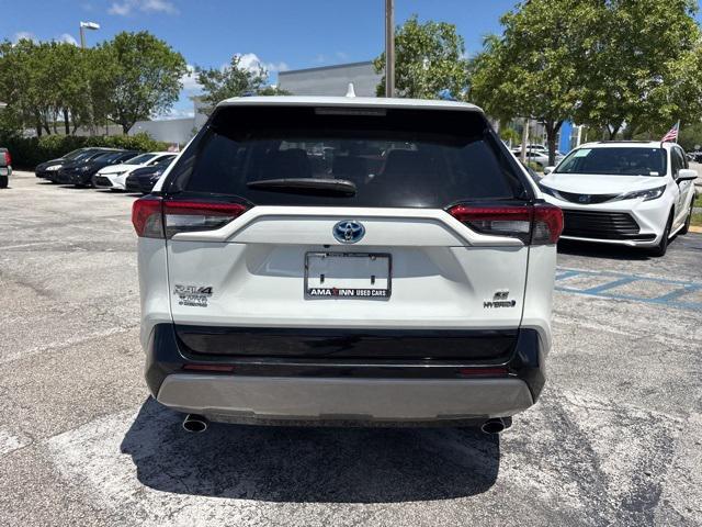 used 2022 Toyota RAV4 Hybrid car, priced at $28,988