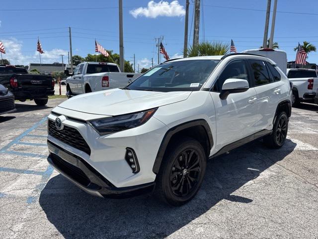 used 2022 Toyota RAV4 Hybrid car, priced at $28,988