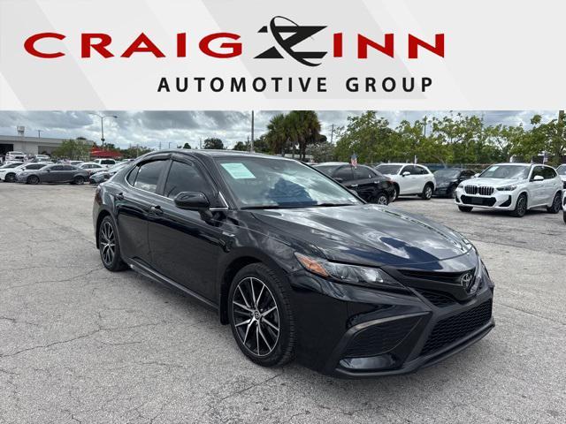 used 2021 Toyota Camry car, priced at $20,988