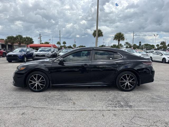 used 2021 Toyota Camry car, priced at $20,988