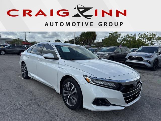 used 2021 Honda Accord Hybrid car, priced at $20,988