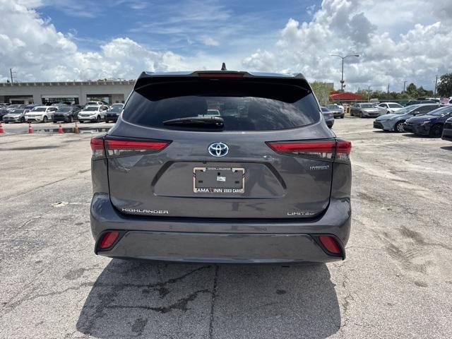 used 2023 Toyota Highlander Hybrid car, priced at $37,988