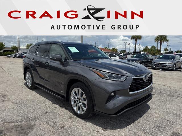 used 2023 Toyota Highlander Hybrid car, priced at $37,888