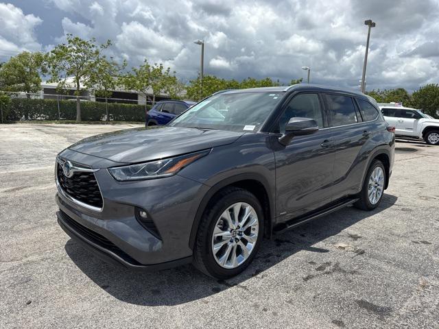 used 2023 Toyota Highlander Hybrid car, priced at $37,988