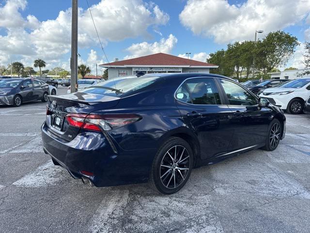 used 2021 Toyota Camry car, priced at $20,988