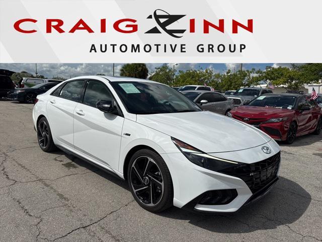 used 2023 Hyundai Elantra car, priced at $22,988