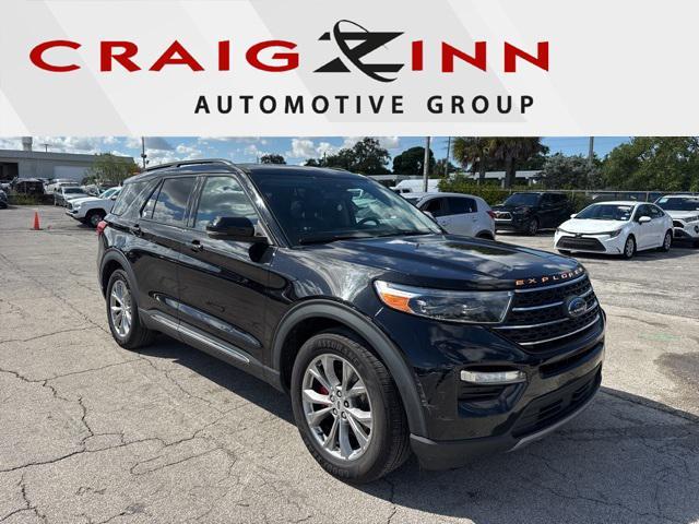 used 2022 Ford Explorer car, priced at $24,888