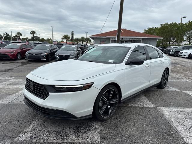 used 2023 Honda Accord Hybrid car, priced at $27,888