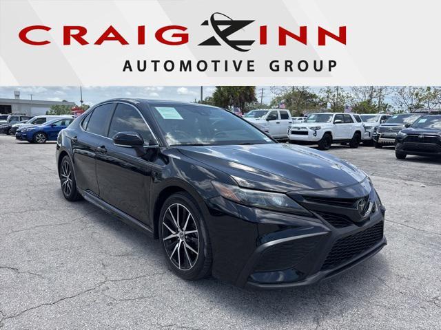 used 2022 Toyota Camry car, priced at $24,988