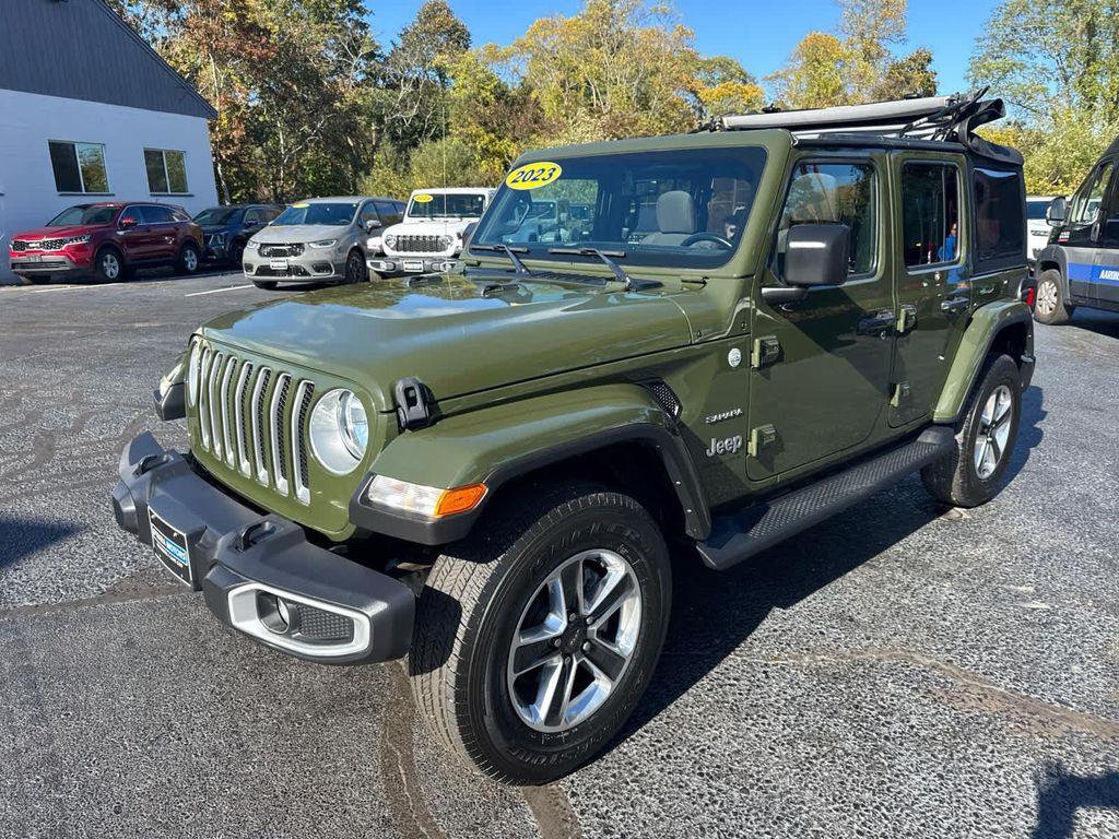 used 2023 Jeep Wrangler car, priced at $31,987