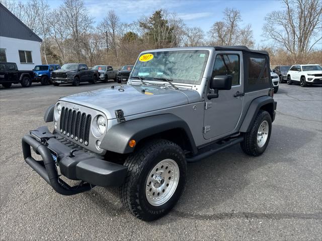 used 2017 Jeep Wrangler car, priced at $20,539