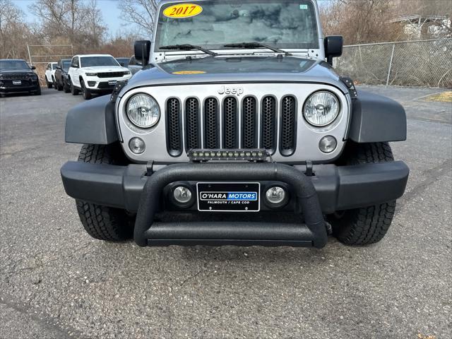 used 2017 Jeep Wrangler car, priced at $20,539