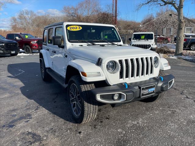 used 2023 Jeep Wrangler 4xe car, priced at $32,318