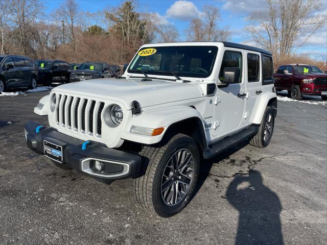 used 2023 Jeep Wrangler 4xe car, priced at $37,987