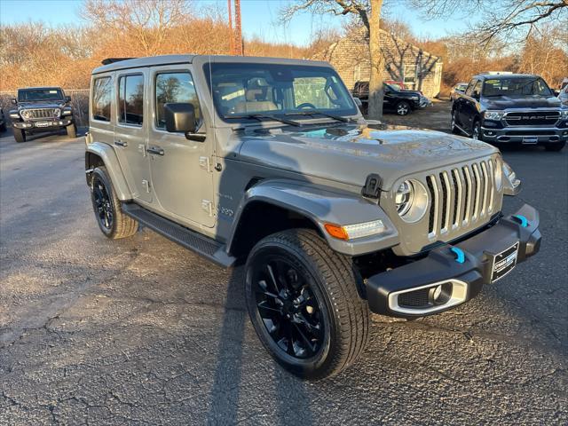 used 2022 Jeep Wrangler Unlimited 4xe car, priced at $37,990