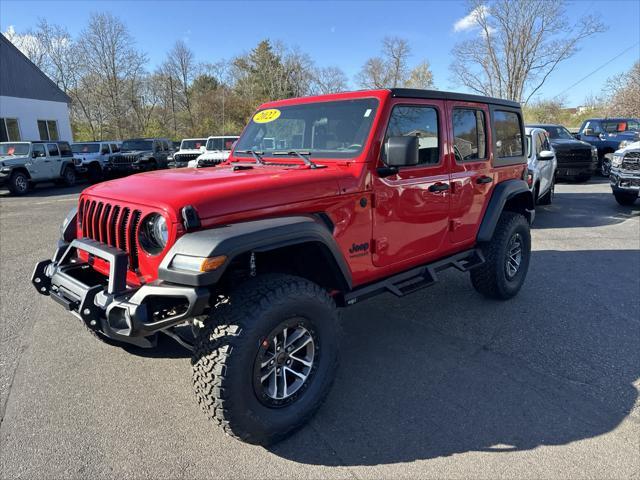 used 2022 Jeep Wrangler Unlimited car, priced at $42,800