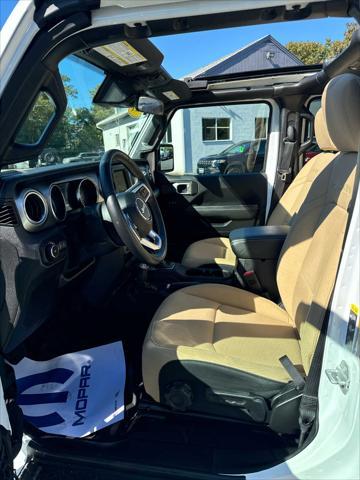 used 2021 Jeep Wrangler Unlimited car, priced at $37,235