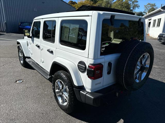 used 2021 Jeep Wrangler Unlimited car, priced at $37,235