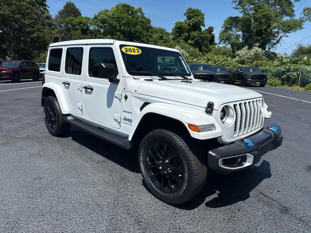 used 2023 Jeep Wrangler 4xe car, priced at $37,856