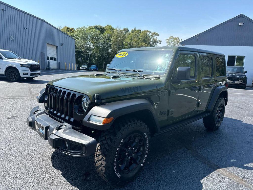 used 2023 Jeep Wrangler car, priced at $36,918