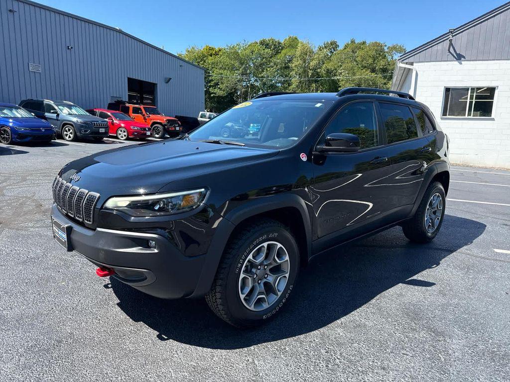 used 2022 Jeep Cherokee car, priced at $29,273