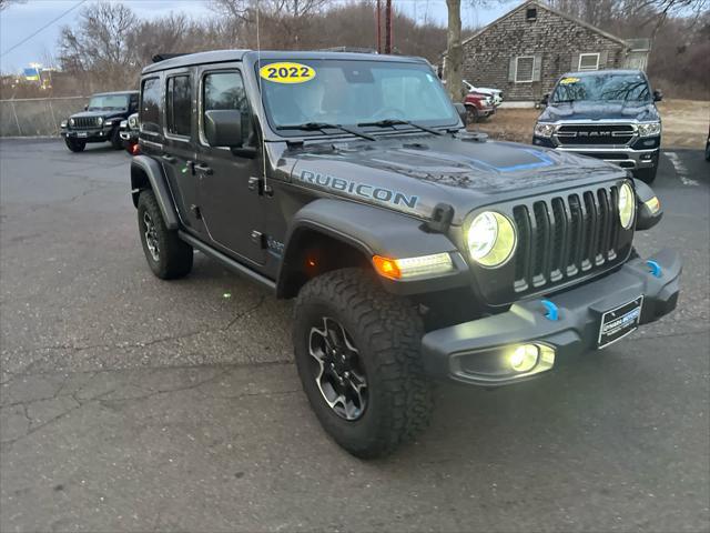 used 2022 Jeep Wrangler Unlimited 4xe car, priced at $38,980