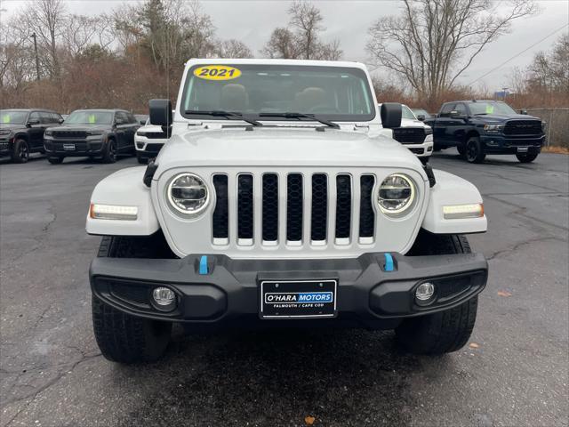 used 2021 Jeep Wrangler Unlimited car, priced at $36,280