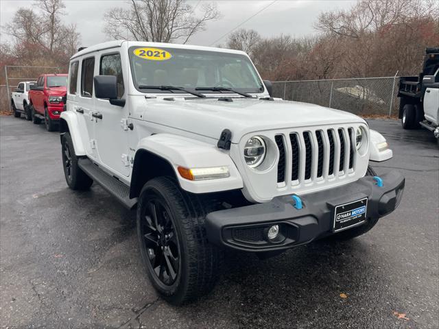 used 2021 Jeep Wrangler Unlimited car, priced at $36,280