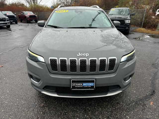 used 2021 Jeep Cherokee car, priced at $24,758