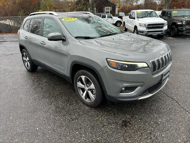 used 2021 Jeep Cherokee car, priced at $24,758