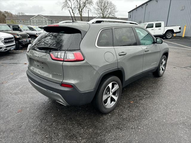 used 2021 Jeep Cherokee car, priced at $24,758