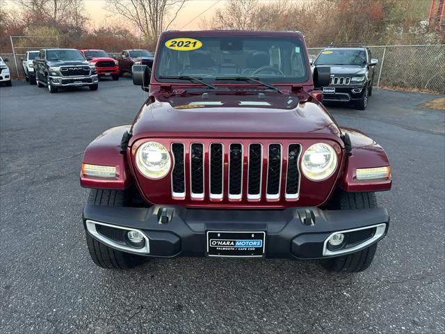 used 2021 Jeep Wrangler Unlimited car, priced at $35,527