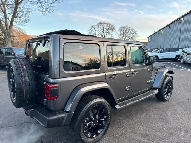 used 2022 Jeep Wrangler Unlimited 4xe car, priced at $37,990