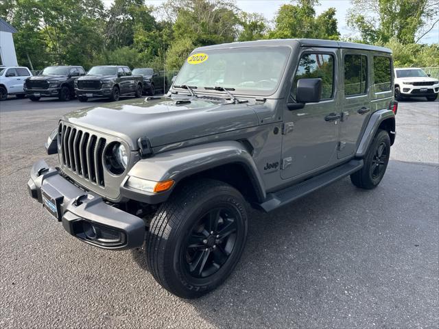 used 2020 Jeep Wrangler Unlimited car, priced at $34,990
