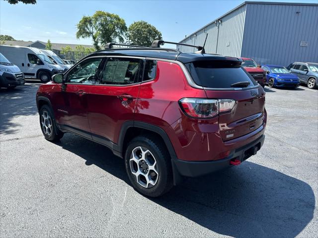 used 2022 Jeep Compass car, priced at $27,962