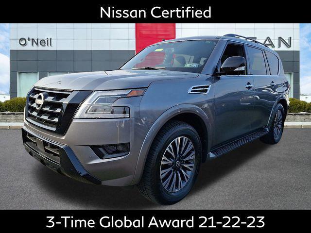 used 2024 Nissan Armada car, priced at $48,200