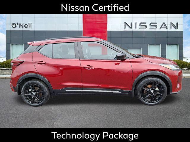 used 2021 Nissan Kicks car, priced at $20,900