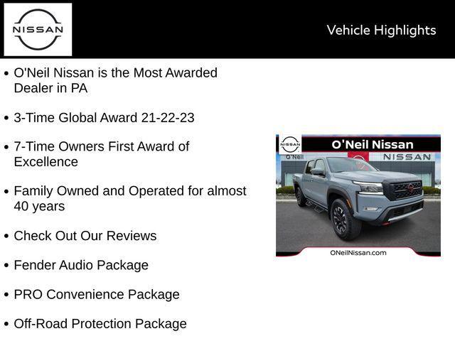 used 2024 Nissan Frontier car, priced at $39,000