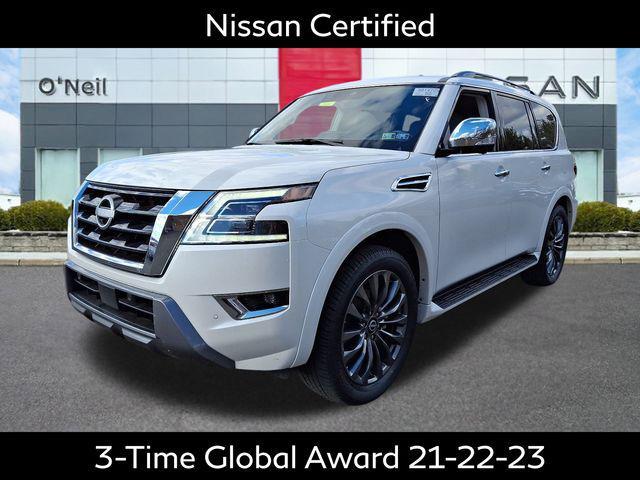 used 2024 Nissan Armada car, priced at $52,700