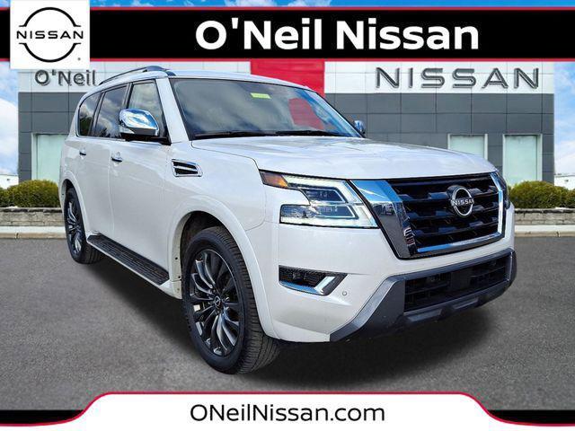 used 2024 Nissan Armada car, priced at $52,700