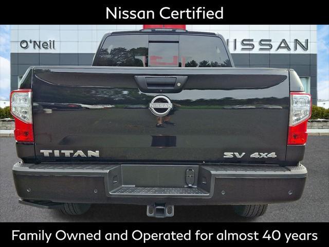 used 2024 Nissan Titan car, priced at $44,960