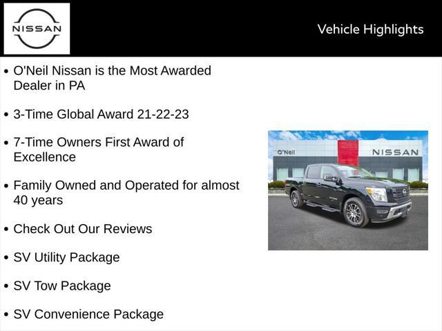 used 2024 Nissan Titan car, priced at $44,960