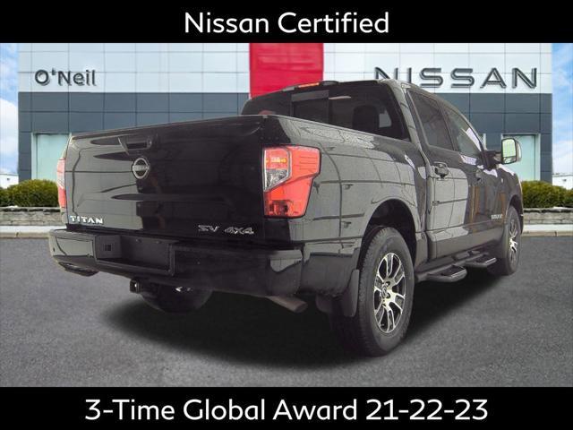 used 2024 Nissan Titan car, priced at $45,499