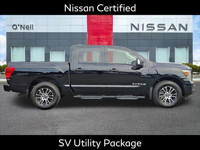used 2024 Nissan Titan car, priced at $44,960