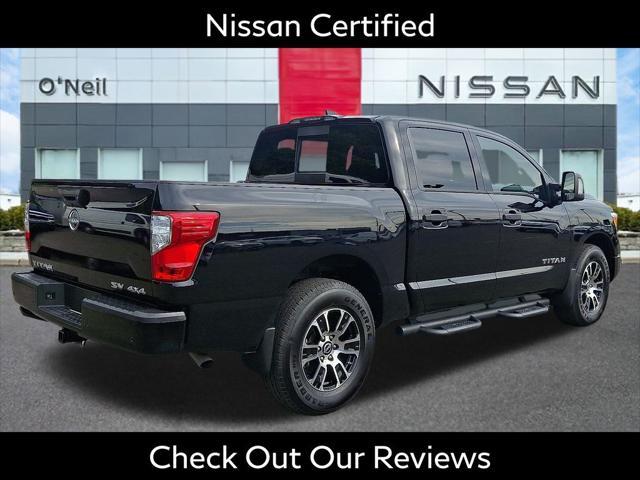 used 2024 Nissan Titan car, priced at $44,960
