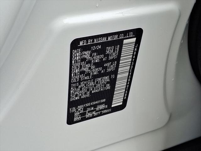 new 2025 Nissan Armada car, priced at $76,690