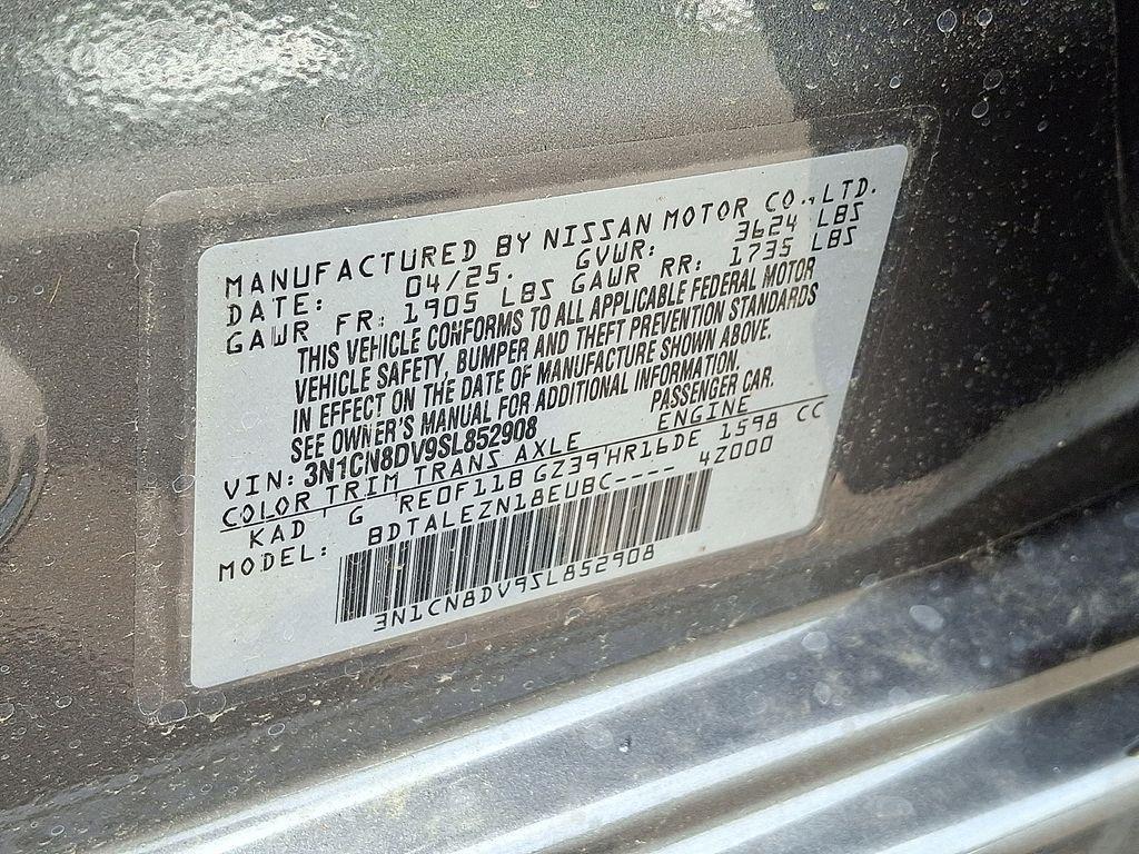 new 2025 Nissan Versa car, priced at $22,035