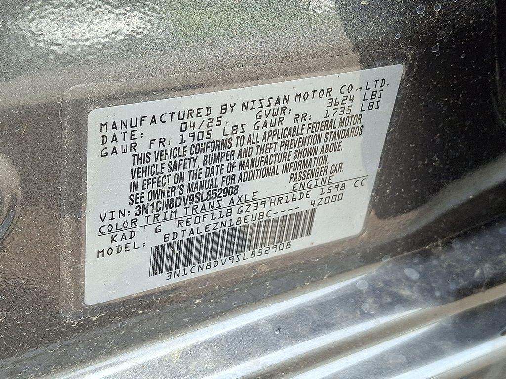new 2025 Nissan Versa car, priced at $22,035