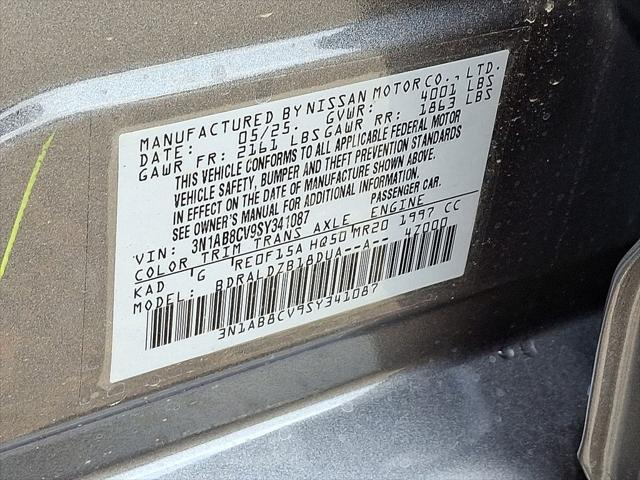 new 2025 Nissan Sentra car, priced at $24,245